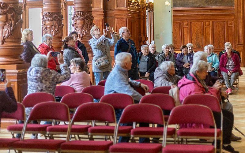 Senioři v Císařských lázních