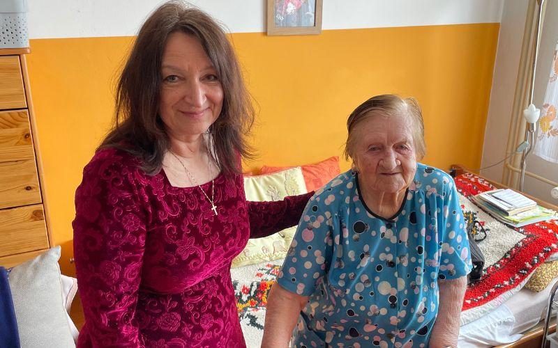 Jubilantka paní Šedivá