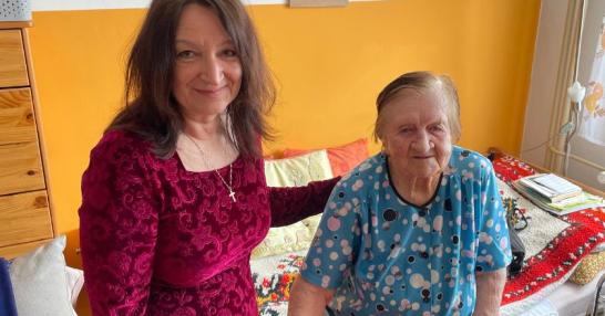 Jubilantka paní Šedivá