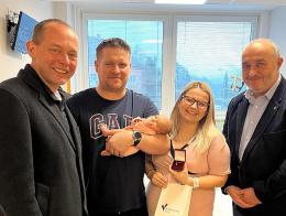 První miminko v novém roce