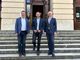 hejtman Karlovarského kraje a vládní prezidenti z Německa