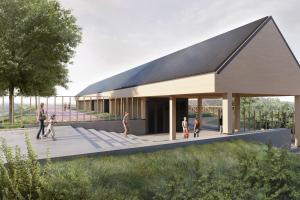 vstup do komunitní zahrady