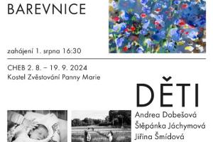 plakát k zahájení výstav 