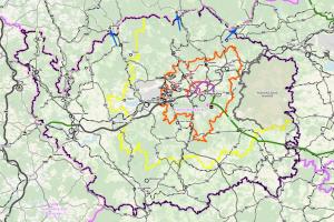 Dopravní vazby v kraji