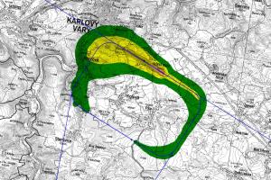 Hluková zátěž z letecké dopravy - doba denní, pouze letecká škola F-Air