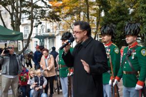 Ředitel CHKO Slavkovský les Jindřich Horáček uvítání